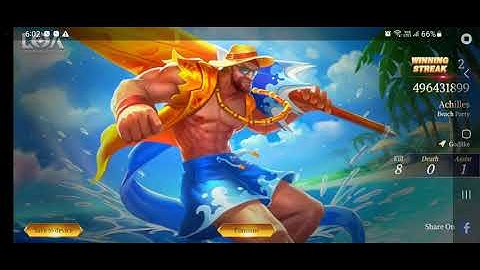 Legend of Ace (Android/iOS) - Achilles High Damage Build & Gameplay!