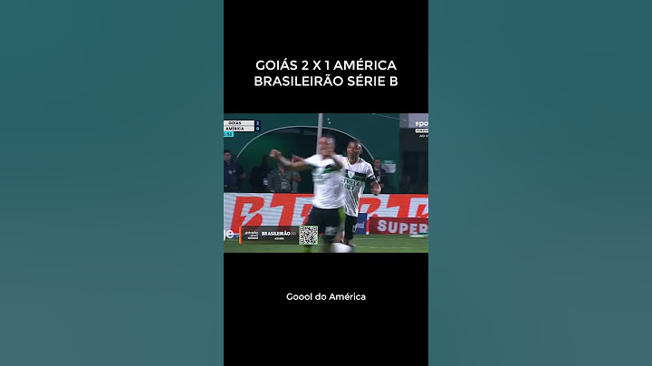 Gol do América | Goiás 2 x 1 América | Brasileirão Série B 2024