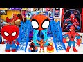 Marvel Spiderman Collection Unboxing Review |RC Skateboard &amp; WebSpinners | Hasbro Disney Webquarters