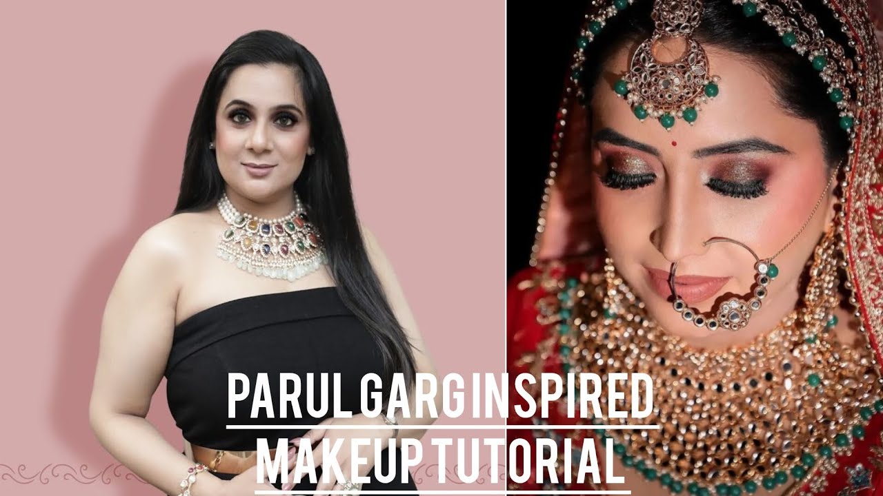 Hd bridal makeup Parul garg inspired makeup tutorial | Spotlight eye makeup look | 