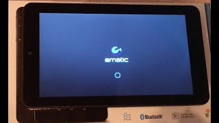 Ematic EGQ347BL 7' 8GB Android 5.0 Lollipop Tablet -  Reset to Factory settings