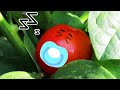 Sleeping Tomato Doodle Animation 15 #shorts