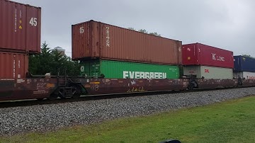 NS 237 Intermodal Taylors, SC w/UP leader and SD70ACC trailing 2nd