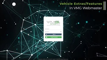 4. VMG WebMaster  - Add Vehicle Extras