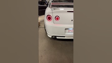 Cobalt SS Big Turbo Cold Start With New 4inch Exhaust #cobalt #turbo