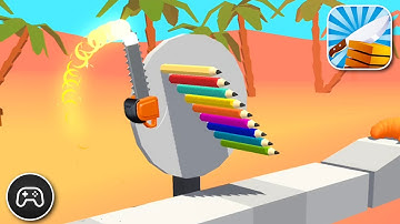 Slice It All - Gameplay Walkthrough Part 98 - Survival Game Levels 446-448 (iOS, Android)