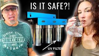 We INSTALLED  and REVIEWED the GoBluTech RV Water Filter System with UV Light!