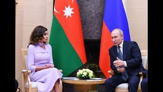 First Vice President Mehriban Aliyeva met with Russian President Vladimir Putin