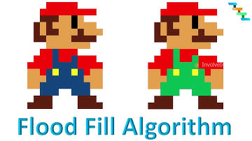 How paint bucket works? - Flood fill algorithm