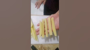 How to cut Potatoes for French fry