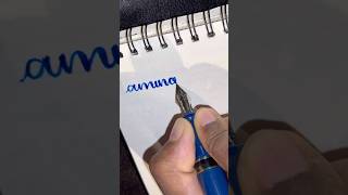 Extra Extra Fine Ultraflex nib - Pen ASMR #calligraphy #handwriting #kanwrite #fountainpen