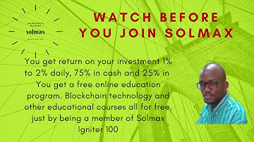 Solmax Review: All you need to know about Solmax before joining