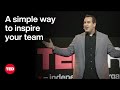 A simple way to inspire your team  david burkus  ted