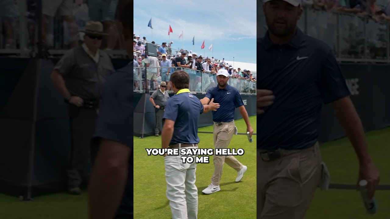 Scottie Scheffler GHOSTED Frankie for how long?! 💀 (Behind The Scenes at the U.S. Open)