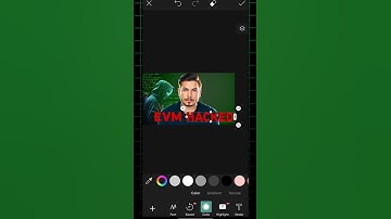 How to Create VIRAL Thumbnails: EVM Hacked Design Tutorial 🎨🔥 #shorts #photoshop