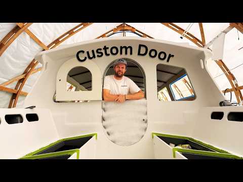 Custom, Composite Dutch Door for Our Sailboat! [Ep. 228]