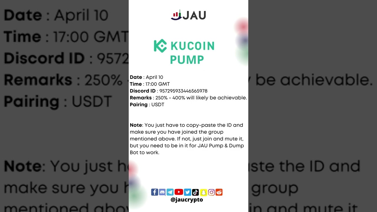 KUCOIN PUMP