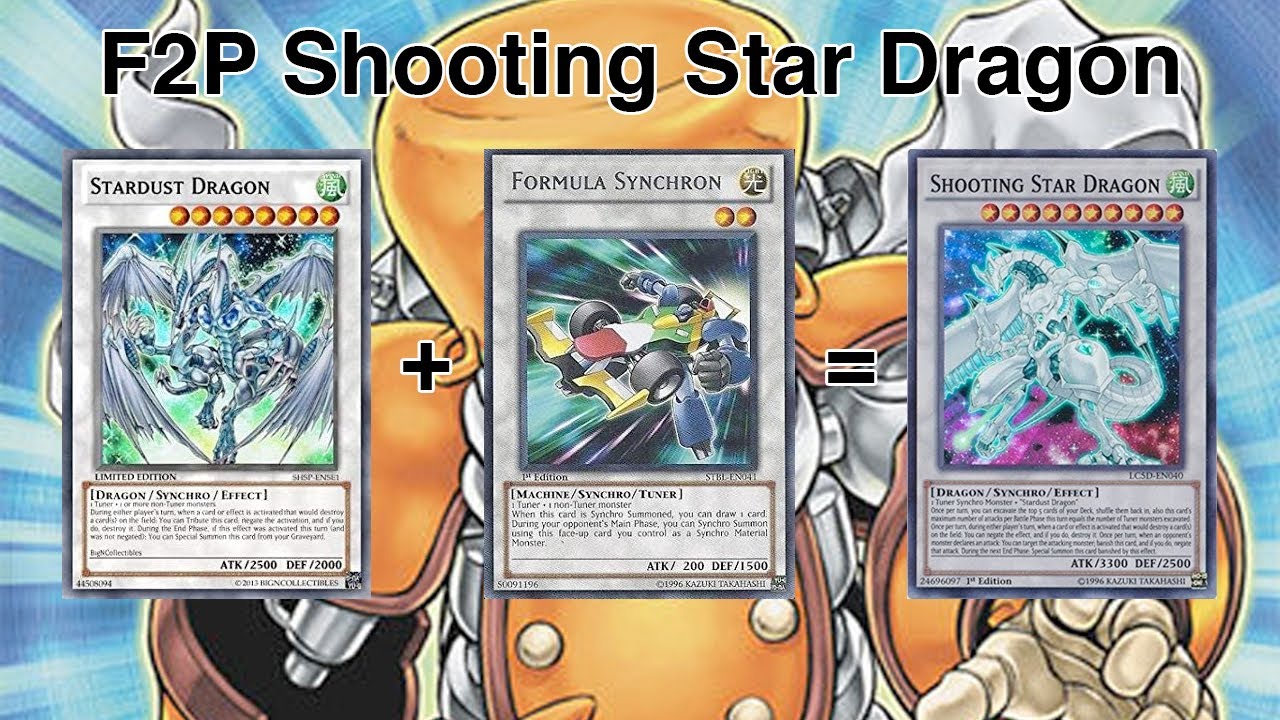 Duel Links F2P Shooting Star Dragon Accel Synchro Deck 2021 YouTube