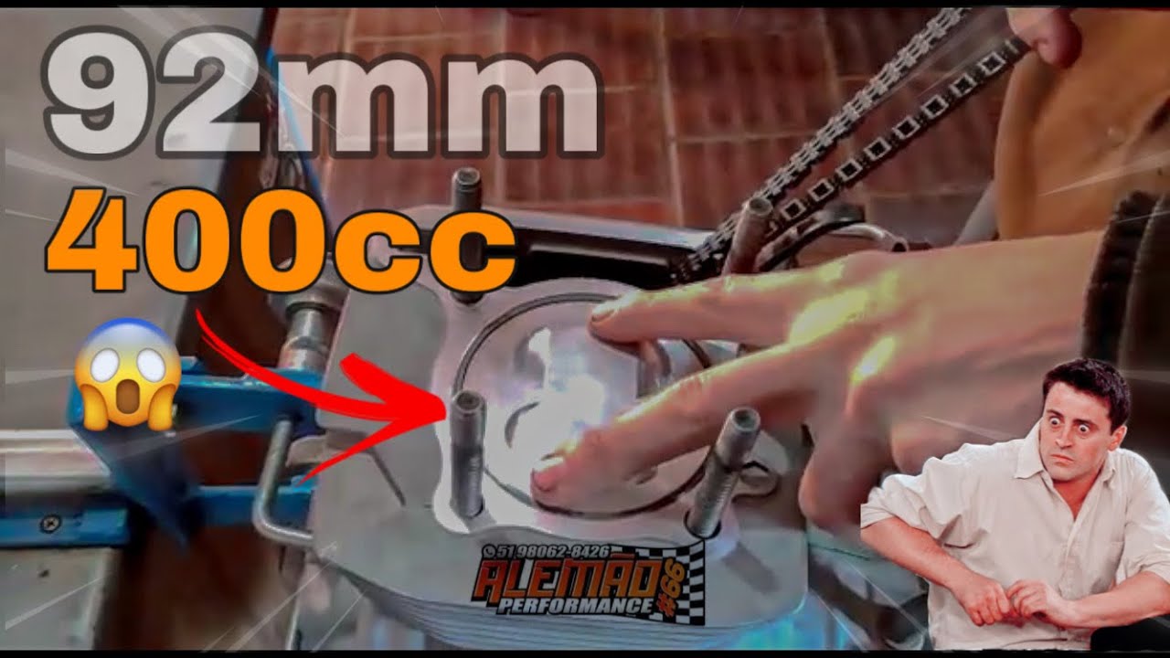 TORNADO 250 92mm FORJADO ! 400cc ! (comando romaq 310) 🚀