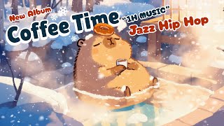 Snowy Hot Spring ♨️ Capybara Coffee Time ☕️ Best Jazz Lo-fi HipHop | Chillhop | Study & Relax Music screenshot 4