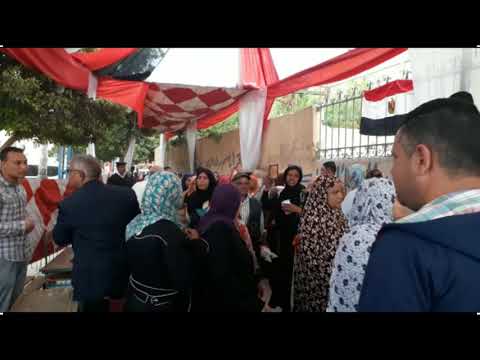 السيدات يتصدرن المشهد الانتخابي في ميدان الشهداء بحلوان