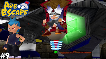 Ape Escape Walkthrough Gameplay (PS1) Part 9 - Robot Boss Fight