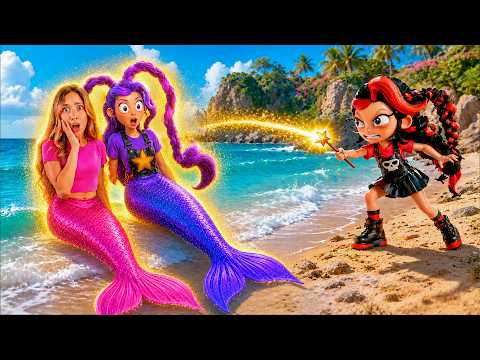 Video ABBIAMO TROVATO LA GEMELLA MALVAGIA DI LILY LOVEBRAIDS! TRASFORMA GIADA IN SIRENA NELLA VITA REALE!