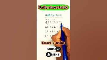 #additiontricks #vedicmathstricks #mathstricks #khansir #shortvideo #upsc #study #trending 🤯