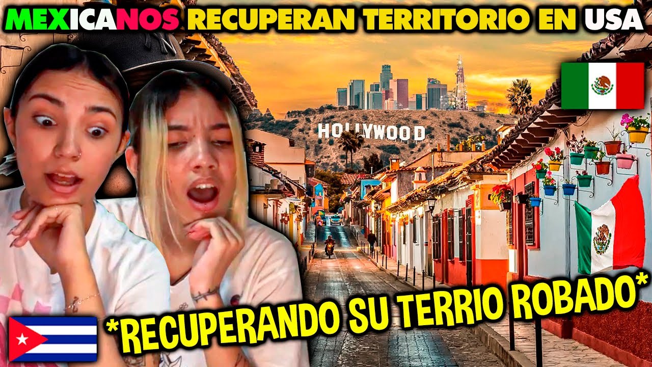 Asi es “EL BARRIO” Mexicano dentro de Estados Unidos 🇺🇸 - CUBANAS REACCIONAN