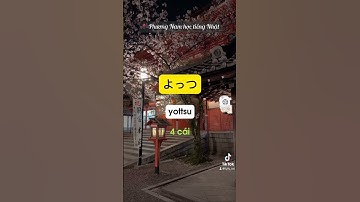 Cách “đếm đồ vật” trong tiếng Nhật #tiengnhat #tuvung #n5 #nihongo #tựhọctạinhà #japanese #study