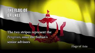 Living Asia Channel | Flags of Asia | Brunei