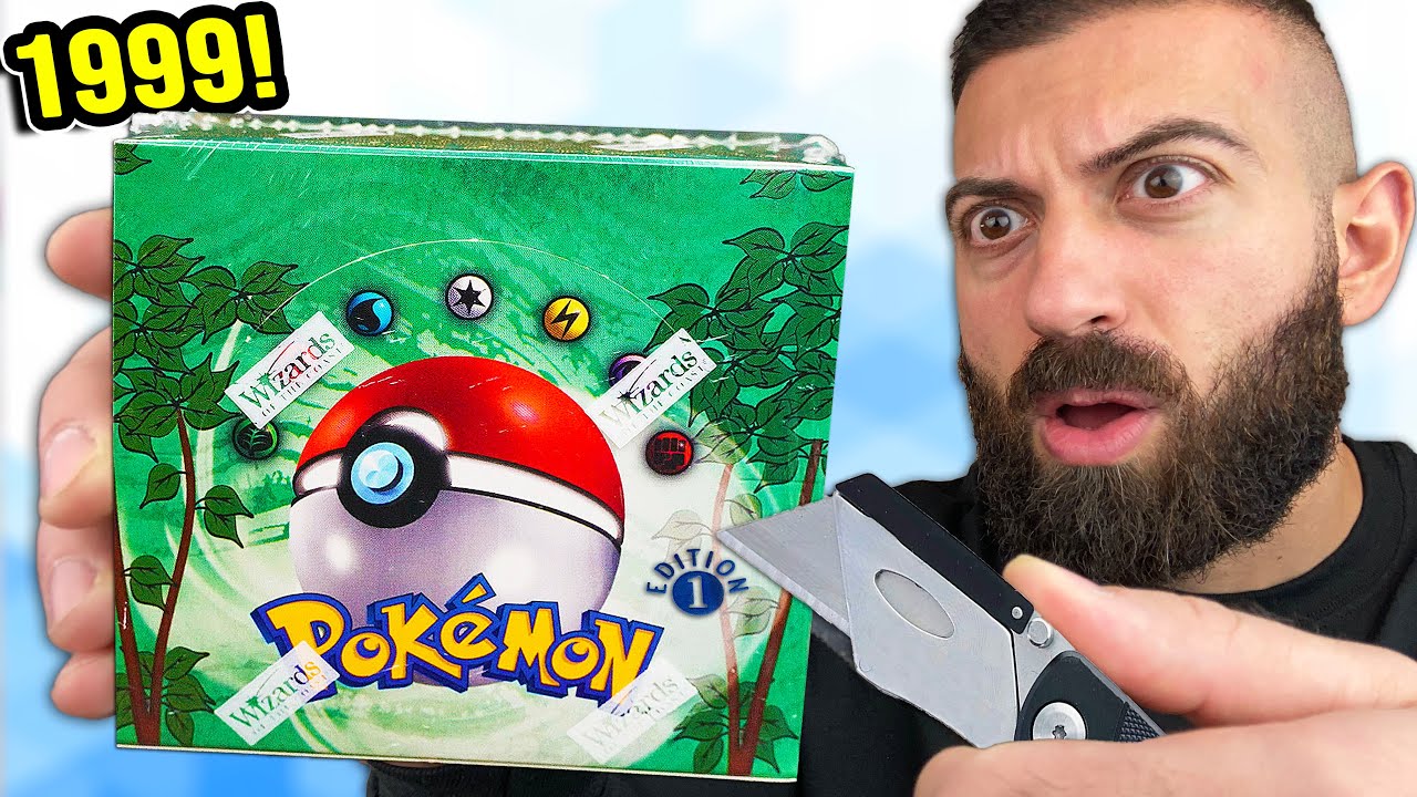 Sealed For 22 Years | Unboxing Jungle Pokemon Cards
