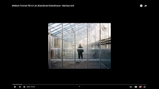 Medium Format Film in an Abandoned Greenhouse - Mamiya 645