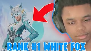 RANK #1 WHITE FOX UNLEASHED