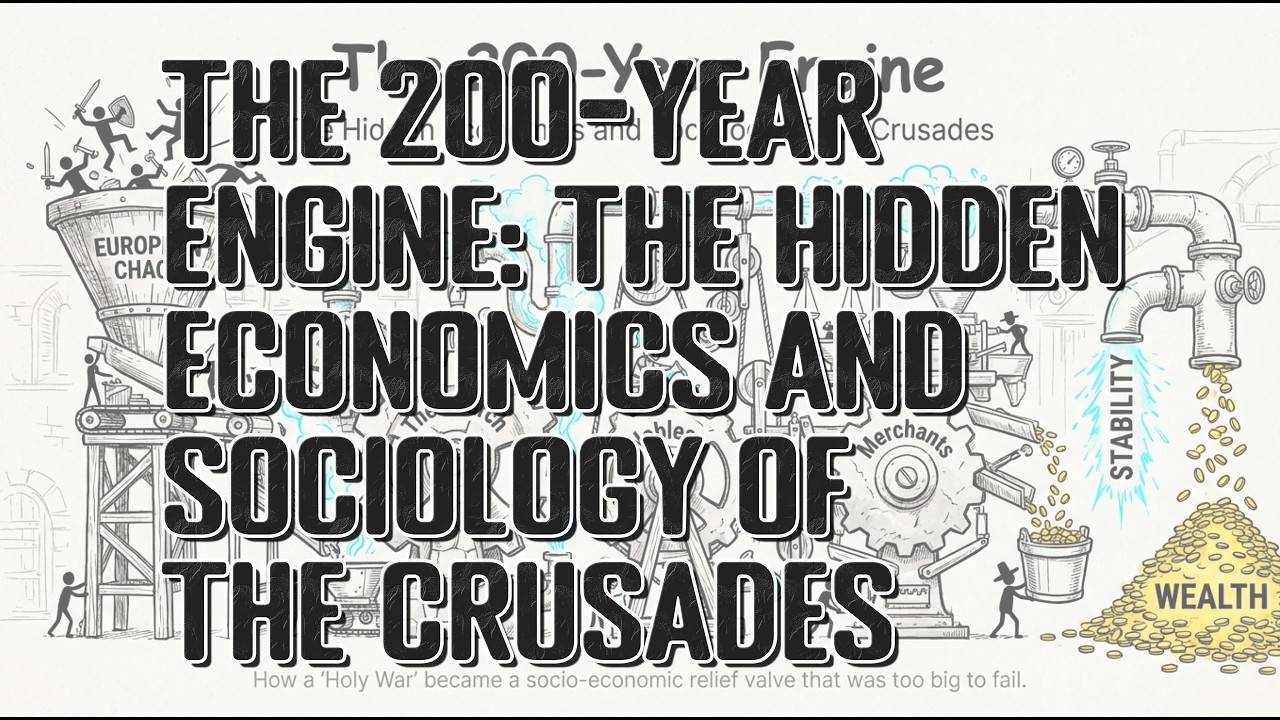The REAL Reason the Crusades Lasted 200 Years: Economics, Power & Society Explained | Hidden History