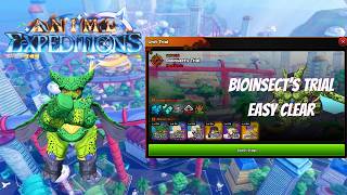 EASILY Clear Bioinsect's Trial + Unit Showcase | Anime Expeditions