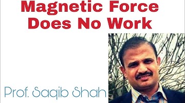 Magnetic Force Does No Work