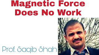 Magnetic Force Does No Work