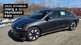 2025 Hyundai IONIQ 6 Preferred Long Range RWD: 550km of Autonomy!