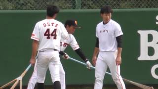 20161029 巨人秋季キャンプ　3
