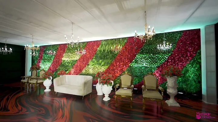 Reception Decoration @ Radisson Blu Resort Temple Bay Mamallapuram