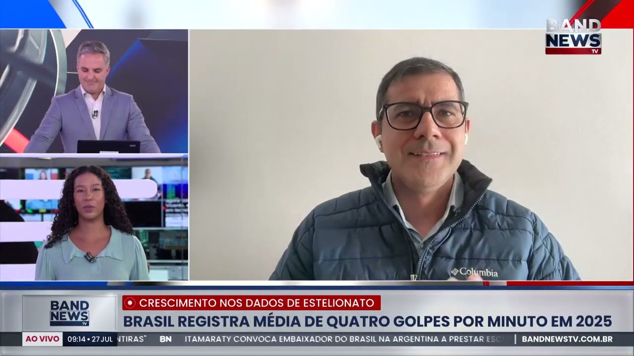 Brasil registra média de quatro golpes por minuto em 2025