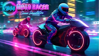 Moto Racer 2044 Game Simulator - Nintendo Switch Gameplay screenshot 5