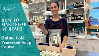 How to make soap at home! | I just launched a Soapmaking Online Course! by Ariane Arsenault 4,491 views 5 months ago 2 minutes, 46 seconds