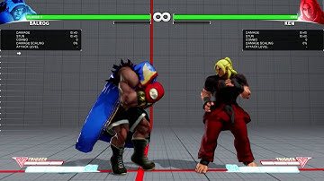 SF5 Balrog Dash Straight V-trigger combos