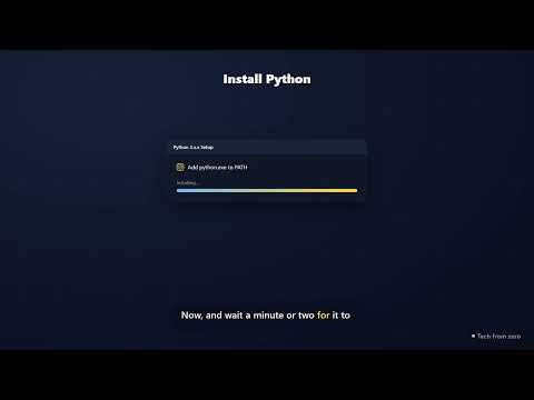 How to Install Python on Windows & Run Your First Program | Beginner Tutorial