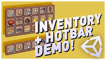 Inventory + Hotbar Demonstration for Unity3D
