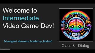 (DNA) Intermediate Class - Dialog with NBDS in Unity