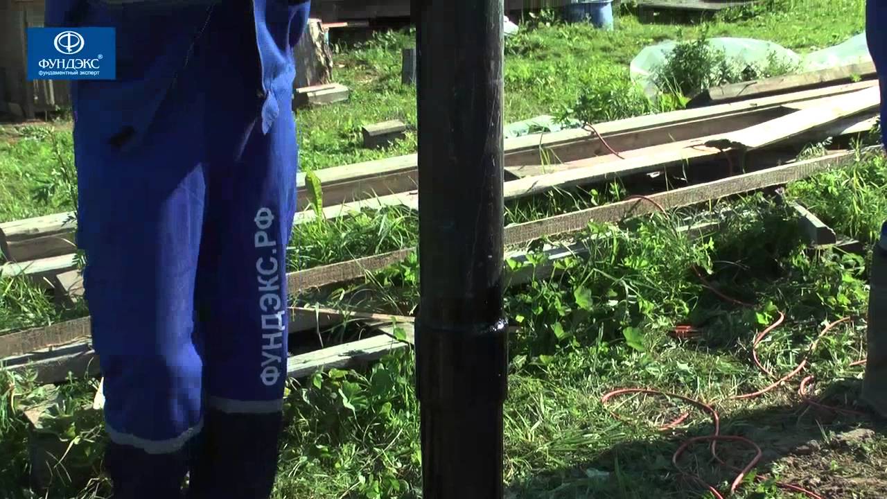 винтовые сваи сыктывкар - YouTube