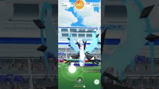 Dusk Wings Necrozma Raid Battle! 🌌✨ #PokemonGO #Raids #Shorts